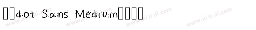 42dot Sans Medium字体转换